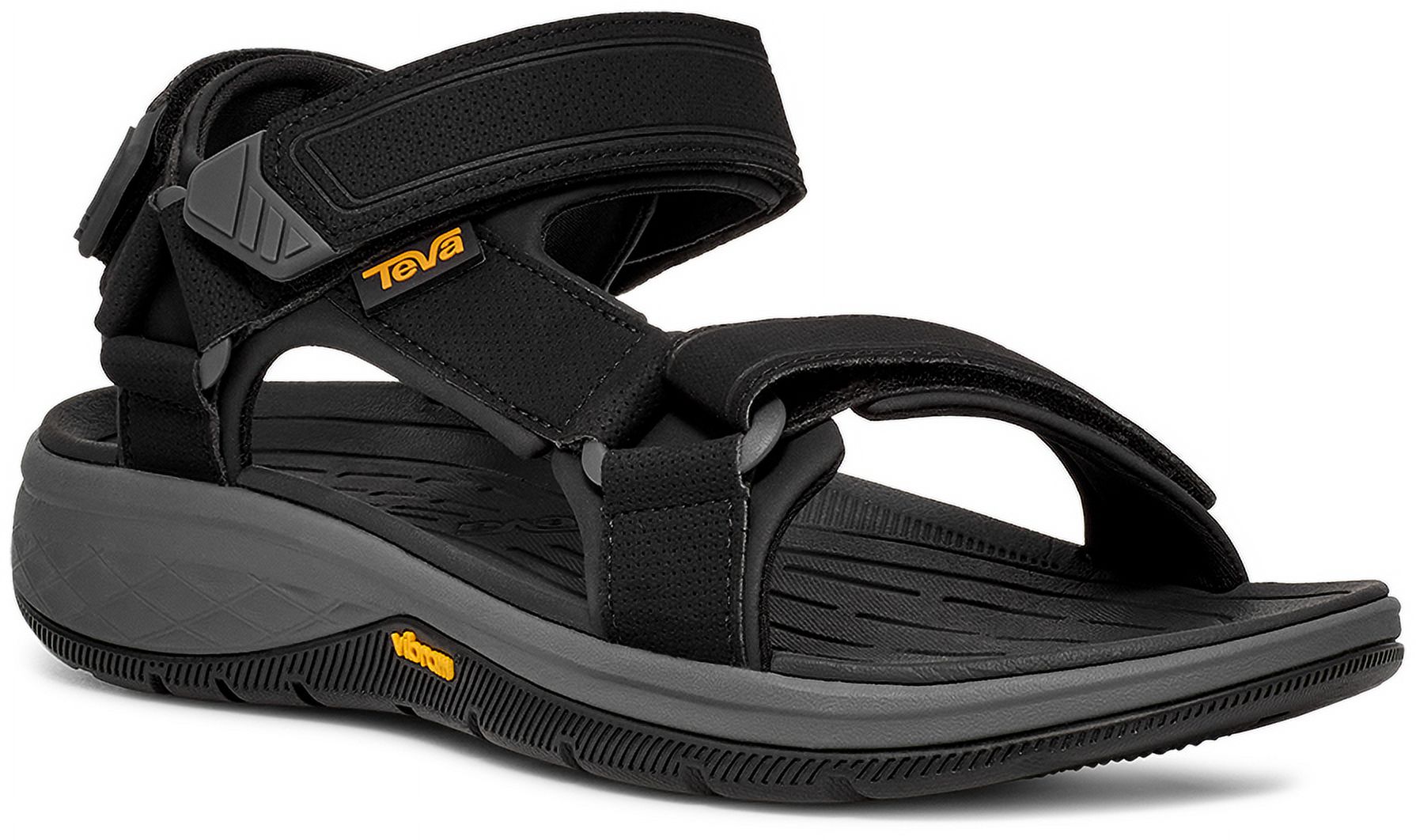 TEVA Men\'s Strata Universal Hiking Sandals, Black, Vibram soles Size 13 1099445 TEVA STRATA UNIVERSAL MEN SPORT SANDALS BLACK US 12 /UK 11  main image 4