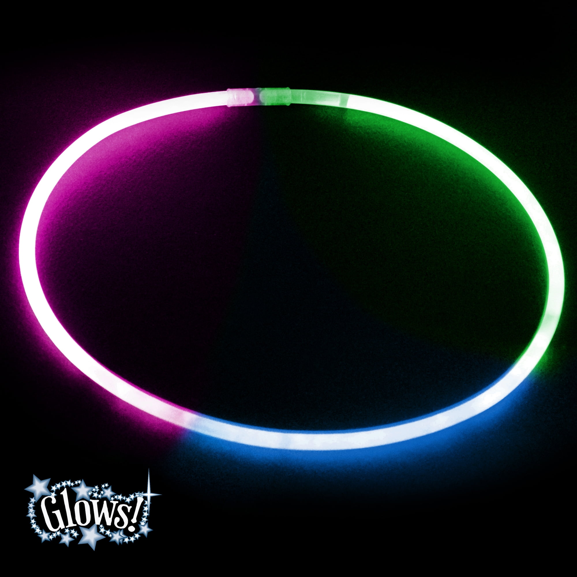 Multicolor Party Glow Necklaces, 22", 4 Count, by Way To Celebrate
