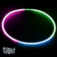 thumbnail image 3 of Multicolor Party Glow Necklaces, 22", 4 Count, by Way To Celebrate, 3 of 6