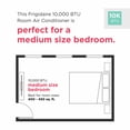 thumbnail image 4 of Aire acondicionado de ventana Frigidaire 10,000 BTU con deshumidificador, 4 of 7