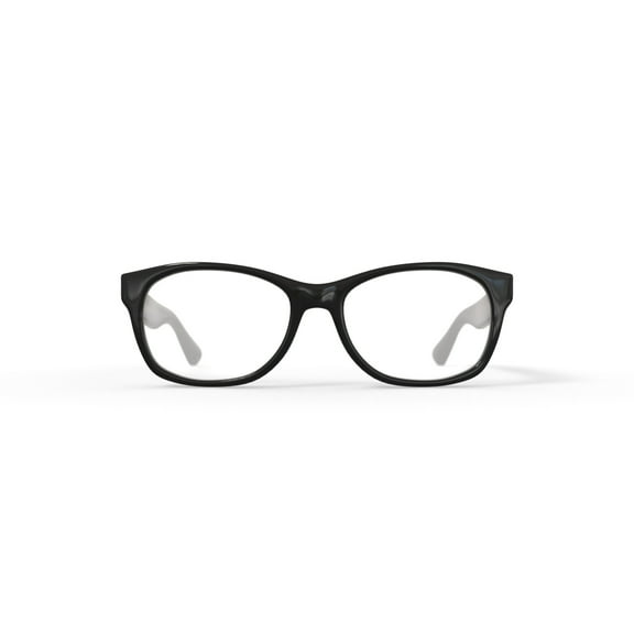 Walmart Youth FM14104 Square Prescription Eyeglasses with Case, Black