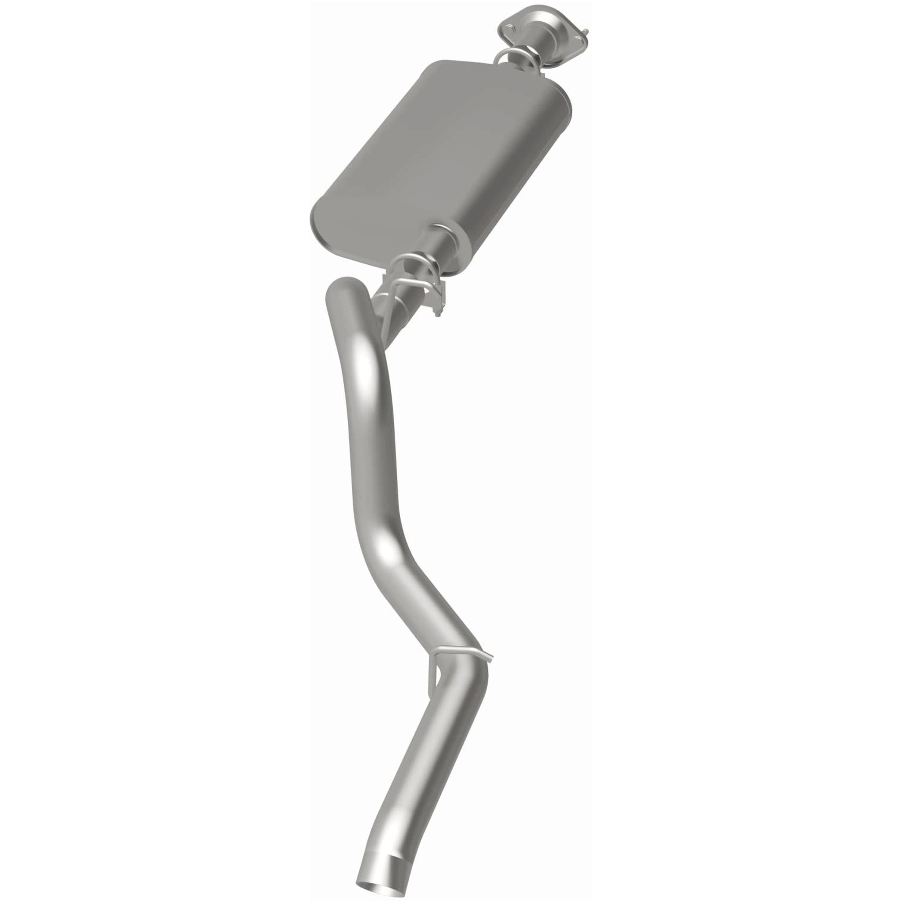 BRExhaust OE Replacement Exhaust System Kit 106-0002: Compatible with 2003-2006 Jeep Wrangler 2.4L, 1997-2002 Jeep Wrangler 2.5L, 1997-2006 Jeep Wrangler 4.0L
