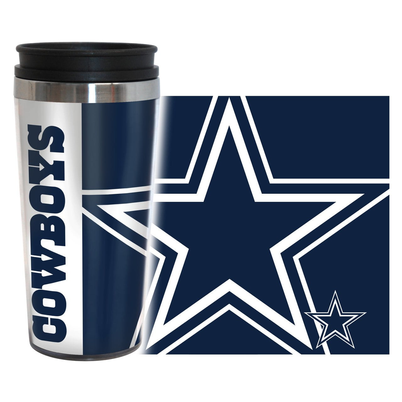 Evergreen Dallas Cowboys, 17oz Boxed Travel Latte, One Size - Kroger