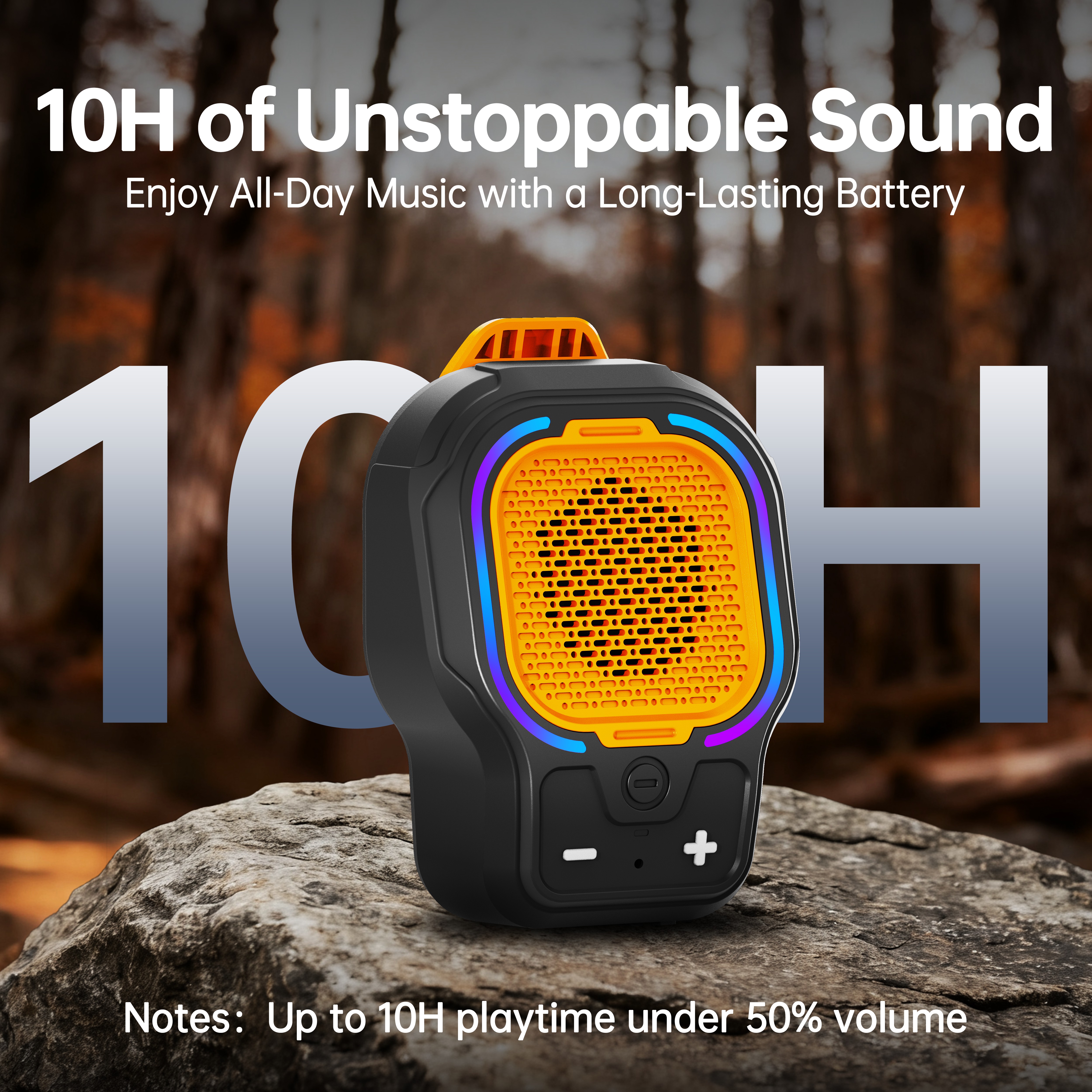 Cillso Wearable Bluetooth Speaker, Clip-On Wireless photo 5