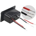 thumbnail image 4 of NATEFEMIN 12V DC Bilge Pump Switch Panel ON OFF AUTO Modes with LED Indicator Fuse Protection for Marine Vessels, 4 of 9