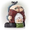 thumbnail image 3 of Bienvenido Adornos De Gnomos De Jardín-Estatua De Gnomo De Jardín, Divertida Artesanía Enana De Resina Impermeable para Adornos De Césped, Decoraciones Interiores O Exteriores Hy, 3 of 5