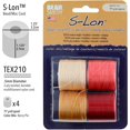 thumbnail image 4 of The Beadsmith S-Lon Bead Cord – .5 mm Nylon Cord, 12-Pack, Berry Pie Mix, TEX210, 77 Yards, 4 of 10