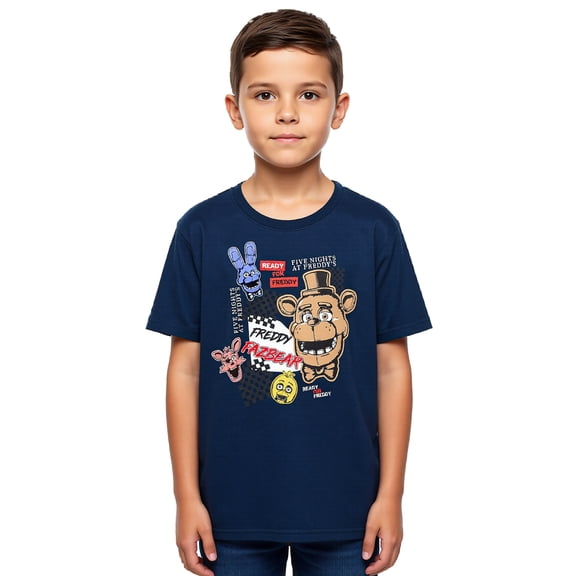 Five Nights At Freddy's Shirt Boy's Ready For Freddy Short Sleeve Tee