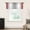 Red, variant on Red Grey Valance Curtains for Kitchen/Living Room/Bathroom/Bedroom Window, Rod Pocket Small Topper Half Short Window Curtains Voile Sheer Scarf, Gray Farmhouse Modern Rustic 42"x12"