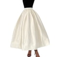 thumbnail image 4 of Satin Long Sleeve Prom Dress with Pockets - Elegant Evening Party Gowns for Women Yellow S, 4 of 9