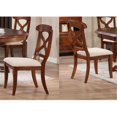 thumbnail image 1 of Sunset Trading Napoleon Dining Chair, Chestnut (Set of 2), 1 of 4
