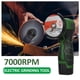 thumbnail image 5 of Amoladora angular inalámbrica, herramienta de molienda eléctrica de 7000RPM, Mini amoladora con, 5 of 8
