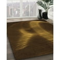 thumbnail image 3 of Ahgly Company Tapis d'Intérieur Lavable en Machine Carré Transitionnel Noir Brun, 4 Pieds Carré, 3 of 7