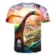 thumbnail image 1 of Camisetas de dinosaurios de dibujos animados para niños y niñas, camisetas de moda de verano 2022, camisetas sueltas de Parque Jurásico para bebés, camisetas, ropa 1-14 Y3T Gao Jinjia LED, 1 of 2