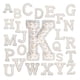 thumbnail image 1 of Injueey 26 unidades/juego de ropa con diamantes de imitación, parche con letras, portátil, Adorable, elegante, bolsa brillante, parches de Tela de costura y artesanía, 1 of 6