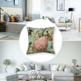 thumbnail image 5 of nygtbtfer Throw Pillow Covers Set of 2 Wild Village Cute Moon Green Velvet Cozy Decorative for Office Bedroom Sofa Pillow White, 5 of 7
