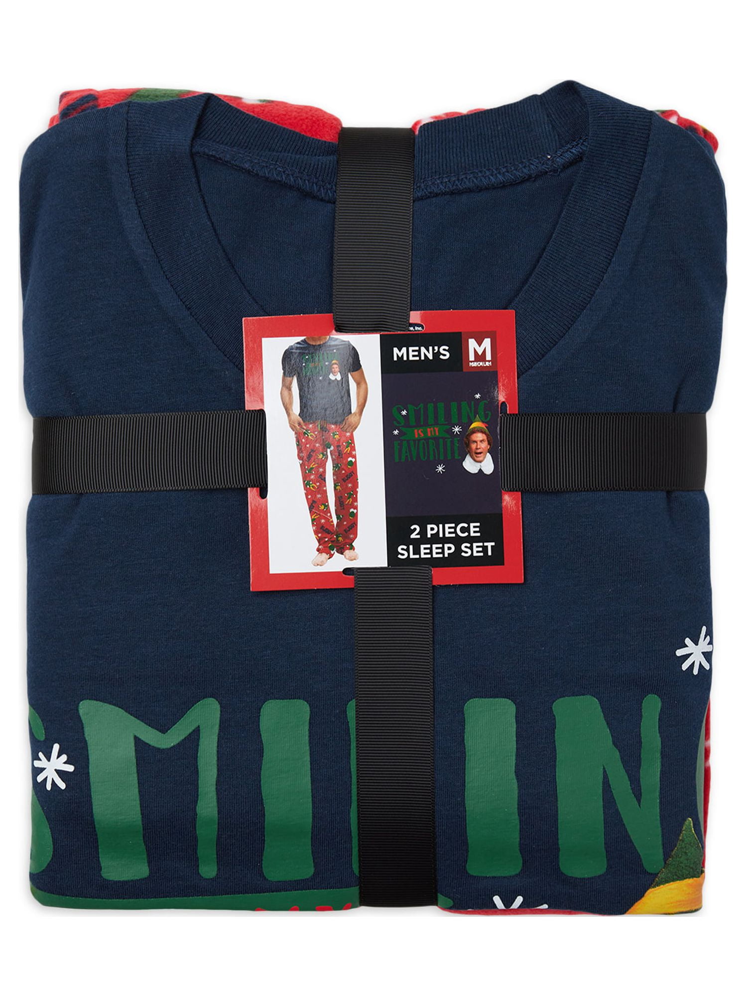 Buddy the Elf Men's Pajama Set, 2 Piece