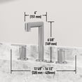 thumbnail image 5 of Vigo Vg01304 Sterling 1.2 GPM Widespread Bathroom Faucet, 5 of 11