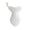 White, variant on Cat Christmas Stocking Gift Bag, Knit Christmas Stocking for Pets Christmas Decorations, Fish Shape Hanging Christmas Stocking for Pets Xmas Holiday Party Decorations
