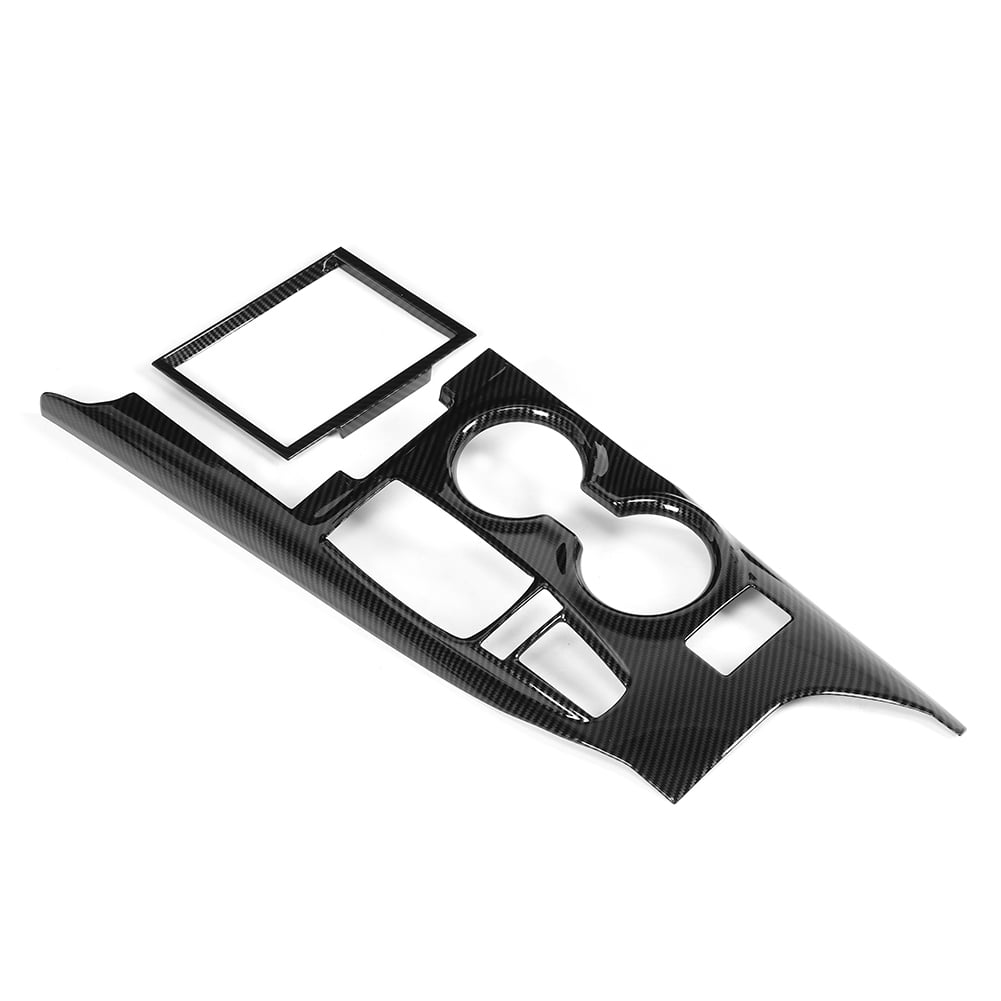 Car Interior Decoration,2Pcs/Set Gear Shift Box Carbon Fiber Shift Panel  Gear Shift Box Panelfor Toyota Multi-Functional