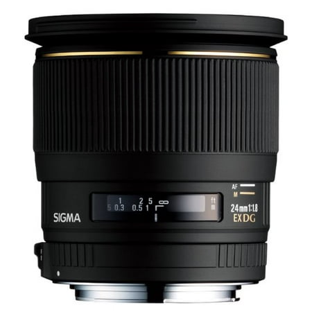 Sigma 24mm f/1.8 EX DG Aspherical Macro Large Aperture Wide Angle Lens for Canon SLR (Best Sigma Wide Angle Lens For Canon Full Frame)
