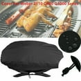 thumbnail image 4 of Grill Cover For Weber Q Series For Weber Q1000 And Q100 Series Gas Grill Waterproof Barbecue Cover For Weber Q1200, Q1400, Q1000, Q140, Q120 And Q100, 4 of 5
