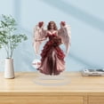 thumbnail image 1 of Binwennn Mailbox Ornament 2D Acrylic Desk Elegant Design Lightweight Versatile Display Modern Style, 1 of 6