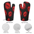 thumbnail image 5 of Red Lips Oven Gloves And Pots Stand Set Oven Gloves And Pot Racks Pot Racks And Oven Gloves Set, 5 of 9