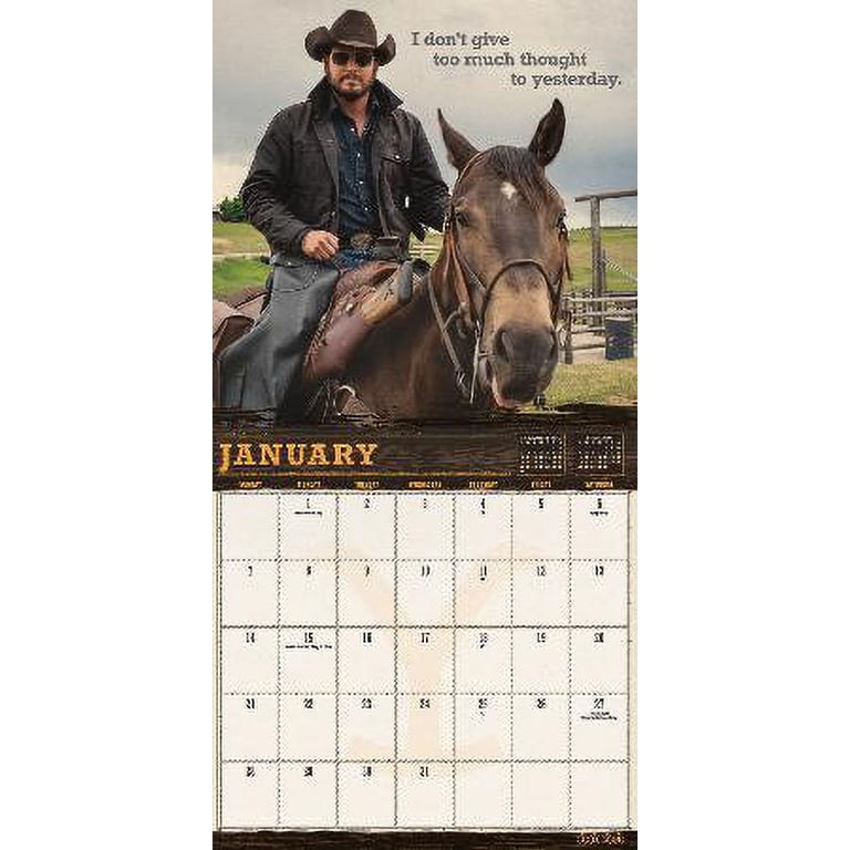 Trends International 2024 Yellowstone - Rip & Beth Wall Calendar -  Walmart.com