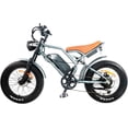 thumbnail image 1 of Bicicleta Eléctrica Bluelander, Velocidad Máxima de 51 km/h, Potencia del Motor de 750W, Batería de 48V, 7 Velocidades y Frenos de Disco, 1 of 5