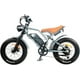 thumbnail image 1 of Bicicleta Eléctrica Bluelander, Velocidad Máxima de 51 km/h, Potencia del Motor de 750W, Batería de 48V, 7 Velocidades y Frenos de Disco, 1 of 5