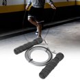 thumbnail image 1 of Fitness Rope Skipping,Steel Wire Black Adults Bearing Rope Skipping Adjustable Rope Skipping Class Leading Features, 1 of 9