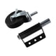 thumbnail image 4 of Heavy Duty Gate Caster, Spring Loaded Gate Wheel, Swivel Gate Caster Wheel for Wooden Gate and Fence 220LBS Capacity, 4 of 5
