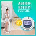 thumbnail image 3 of 440lbs Capacity Digital Medical Scale, Multifunction Physician Medical Body Weight Scale, Ultrasonic Technology, BMI Analysis, Body Fat Scale, for Home, Hospital, Gym, 3 of 7