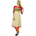 thumbnail image 4 of Phagun Paisley Women Casual Dress Designer Cotton Kurta Ethnic Anarkali Kurti, 4 of 9