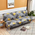thumbnail image 2 of Stretch Armless Sofa Cover Armless Sofa Slipcover 1 Seater Sofa Cover, 2 of 5