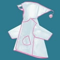 thumbnail image 2 of Kids Rain Jacket - Waterproof Raincoat For Toddler Boys And Girls Yellow Breathable Hooded Rain Coat Light Pink 8-9 Years, 2 of 7