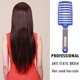 thumbnail image 3 of Ygjytge Cepillo De Pelo Antiestático De Nailon De Plástico Peine Masajeador De Cuero Cabelludo De Fila Curva (Azul) Ygjytge Para estrenar, 3 of 9