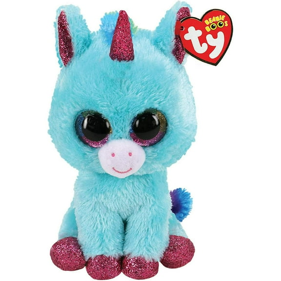 TY Beanie Boos - ARIELLA the Unicorn ( Exclusive) (Glitter Eyes) 6" Plush (BONUS ONE RANDOM TY ERASER)