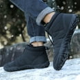 thumbnail image 4 of YLYL Snow Boots for Men Women Waterproof Heel Slip on Warm Comfortable Outdoor Mid-Calf Boots, 4 of 9