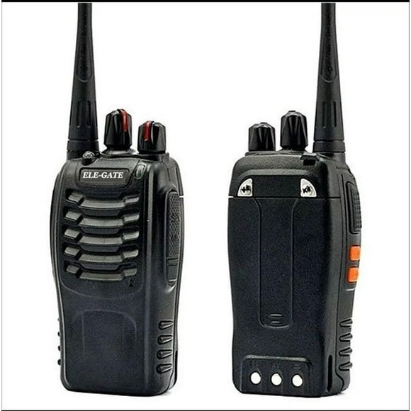 Kit de 4 Radios Walkie Talkie Prodotty CON.43 UHF Alcance 6 km Color Negro