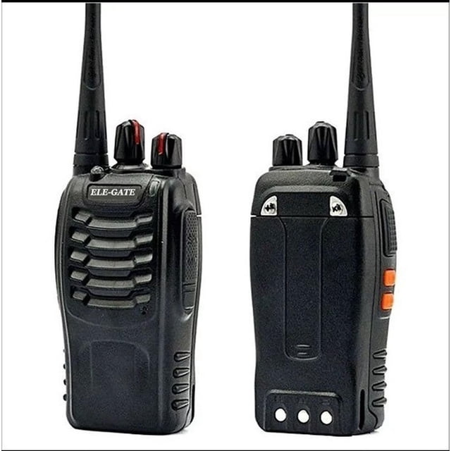 Kit de 4 Radios Walkie Talkie Prodotty CON.43 UHF Alcance 6 km Color Negro