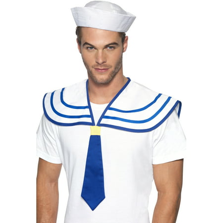 War Time 40s Navy Sailor Collar And Tie Costume