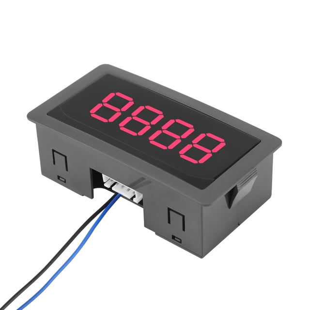 Compteur LED Numérique, Compteur Numérique Résistant à l'Usure Design Professionnel Matériau Premium Performance Supérieure pour Mesure