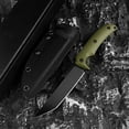 thumbnail image 3 of Medium Full-Tang Fixed Blade Knife, 4.92" D2 Tool Steel Blade, G10 Handle & Kydex Sheath, for Camping, Hunting, Fishing, 3 of 7