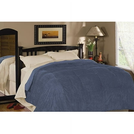Velvet Stripe Comforter Canal Blue Tw