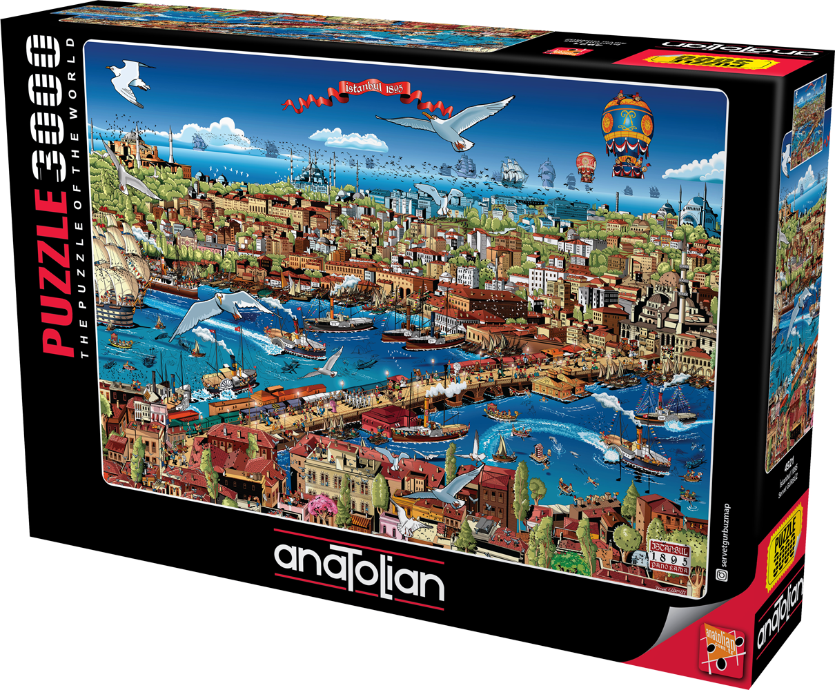 Anatolian Puzzle - Istanbul 1895, 3000 Piece Jigsaw Puzzle, 4921
