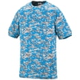 thumbnail image 2 of Augusta Digi Camo Wicking T-Shirt 1798 Power Blue Digi M, 2 of 3