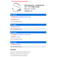thumbnail image 2 of ABS Speed Sensor - Compatible with 2011 - 2015 Dodge Durango 2012 2013 2014, 2 of 2