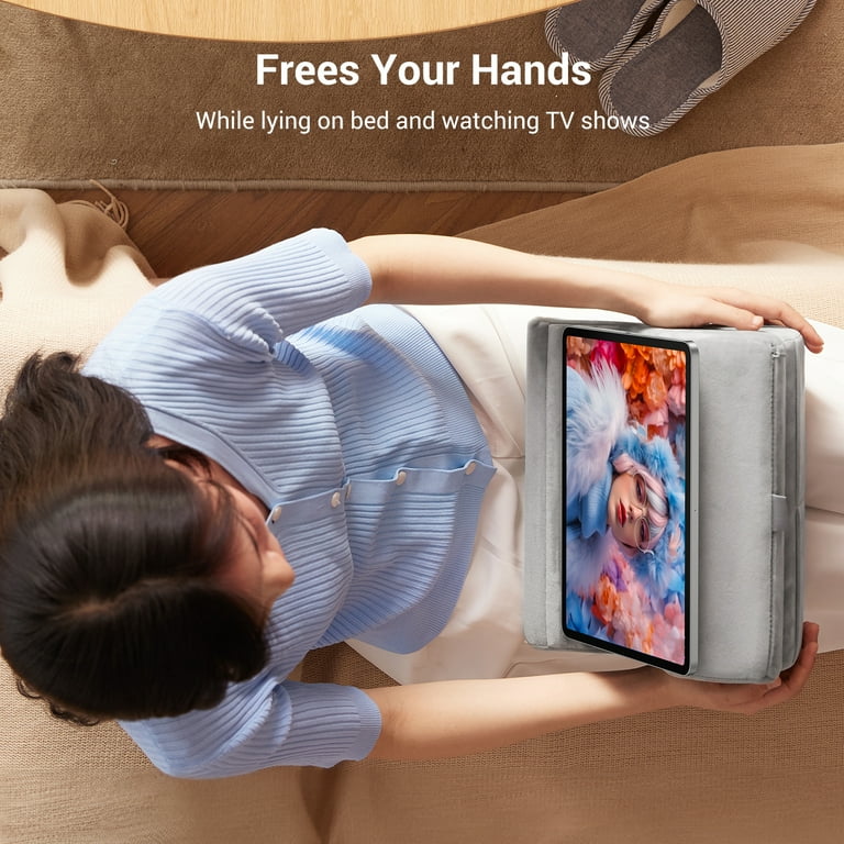 Adjustable bed pillow hot sale holder